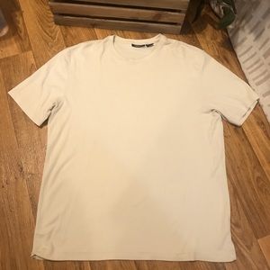 Claiborne pull over shirt men’s size XL Beige